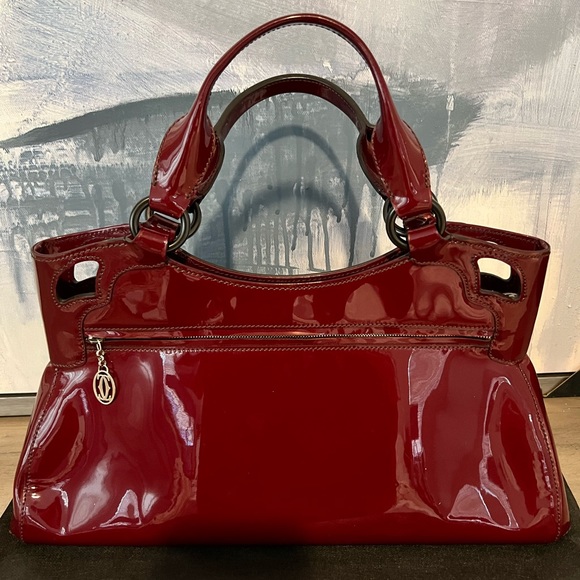 COPY - Cartier Marcello Red Patent Leather - Picture 3 of 5